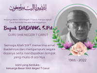 Turut Berduka Cita atas wafatnya Bapak Dadang, S.Pd